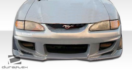 Duraflex Bomber Style Front Bumper Cover 94-98 Ford Mustang - Click Image to Close